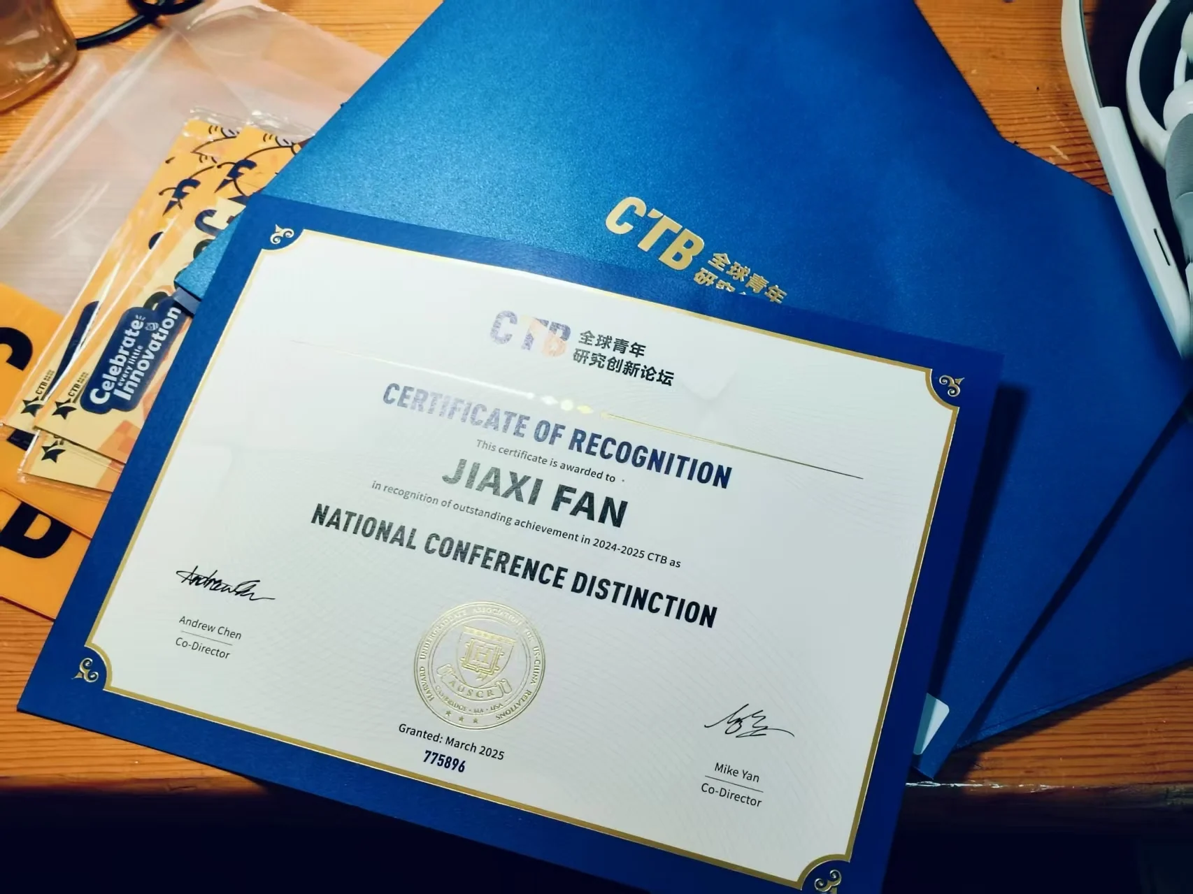 Award archive / ctb